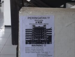 Menghebohkan, Beredar Poster Misterius di Lingkungan Kampus UMM
