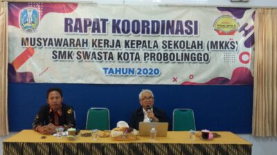 Rakor Kepala SMK Swasta di Probolinggo