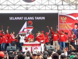 HUT Ke 47, PDIP Gelar Jalan Santai