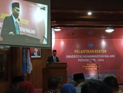 Resmi Dilantik, Dr. Fauzan Kembali Emban Amanah Pimpin UMM