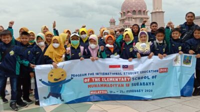 Miliki Program PISE, SDM 18 Surabaya Kunjungan Pendidikan ke Malaysia
