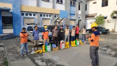Cegah COVID-19, PDPM Jombang Semprot Disinfektan di Sejumlah Masjid
