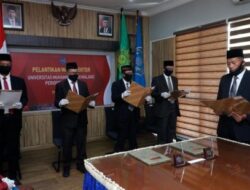 Empat Wakil Rektor UMM Dilantik, Ini Pesan Majelis Dikti Litbang PP Muhammadiyah