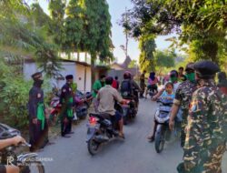 MWC NU Beserta Banom di Bojonegoro Bagikan Ribuan Masker