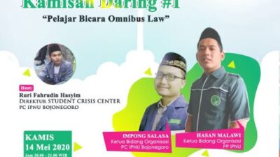 Dinilai Untungkan Oligarki, IPNU Minta PBNU Desak DPR Batalkan Omnibus Law