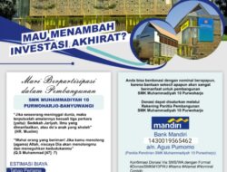 Upaya Segera Miliki Gedung Sekolah, Panitia Pembangunan SMKM 10 Purwoharjo Galang Donasi