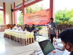 Rapat Pleno Terbuka, Nasruddin PPK Solokuro Lamongan Apresiasi Kinerja PPS