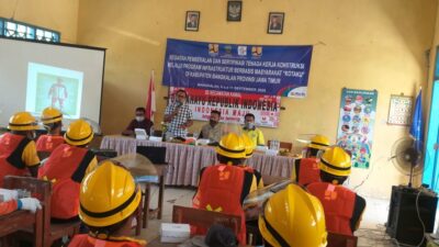 Realisasi Sertifikasi Tukang, Program Kotaku Gandeng Balai Jakon Wilayah 4 Surabaya