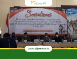 KPU Ponorogo Gelar Sosialisasi Penerapan Protokol Kesehatan Covid-19 Dalam Pilkada
