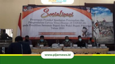 KPU Ponorogo Gelar Sosialisasi Penerapan Protokol Kesehatan Covid-19 Dalam Pilkada