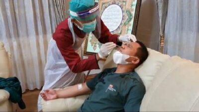 Usai Swab Test Kedua, Cak Thoriq Bupati Lumajang Lakukan Isolasi