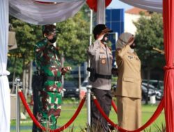 Forkopimda Jatim Gelar Apel Pasukan Operasi Lilin Semeru 2020