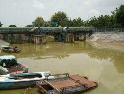 Elevasi Debit Air Menurun, Pintu Air Sluis Kuro Telah Dibuka