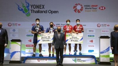 Praveen/Melati Gagal Libas Tuan Rumah dalam Final Yonex Thailand Open 2021