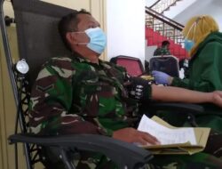 Ratusan Anggota TNI Ikuti Kegiatan Screening Darah Plasma Konvalesen