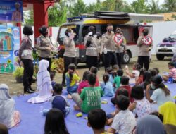 Upaya Tangani Trauma Anak, Polres Jember Unjuk Penampilan Panggung Boneka