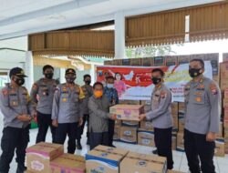 Bantuan dari Polda Jatim, dan Bhayangkari Mendarat Tepat Sasaran