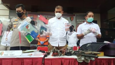 Tipu Warga Sidoarjo, Makelar Tanah Dibekuk Ditreskrimum Polda Jatim