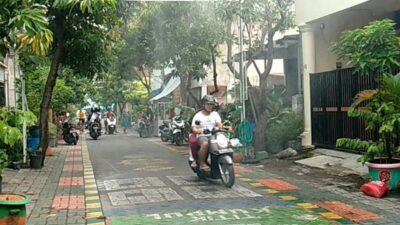 Kampung Demak Timur 5 Ciptakan Embun Disinfektan