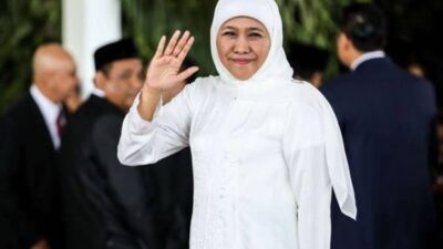 Swab Negatif, Gubernur Khofifah Langsung Mulai Aktivitas
