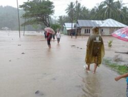 Intensitas Hujan Tinggi Rendam Sejumlah Desa di Gorontalo Utara