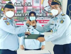 Sertijab Kabapas Kelas IIA Wonosari, Kadiv PAS Kanwil DIY Tekankan Terwujud Good Governance