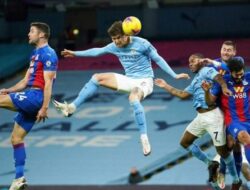 Dua Gol John Stones Sukses Antar Man City Libas Palace 4-0