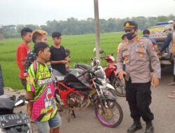Satlantas Ponorogo Gagalkan Balap Liar, Amankan 19 Kendaraan Tak Sesuai Standar