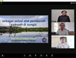 Mahasiswa di Malang Rancang Alat Trash Conveyor