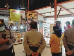 Tiga Pilar Kecamatan Wiyung Gelar Operasi Yustisi di Sentra Kuliner