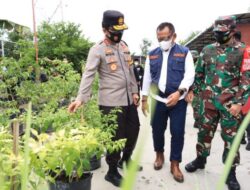 Forkopimda Jatim Meninjau Kampung Tangguh Semeru di Madiun