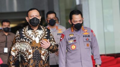 Sambangi KPK, Kapolri Bicarakan Penguatan SDM, Pencegahan hingga Joint Investigasi