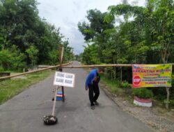 Satu Desa di Ponorogo Menerapkan Karantina Wilayah