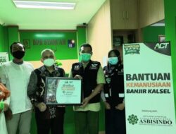 BPRS Asbisindo Bersama ACT Kirim Bantuan Pemulihan Banjir Kalimantan Selatan