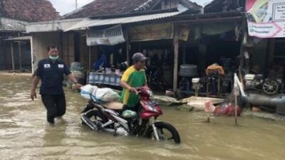 Banjir Kembali Terjang Lamongan, 62 Desa Terdampak