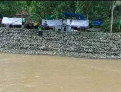 Muhammadiyah Garut Resmikan Tanggul Penahan Tebing Sungai