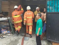 Home Industri Terbakar Saat Ditinggal Sholat Jum’at