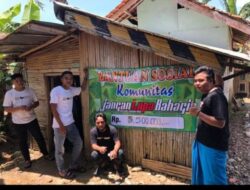 Kerap Aksi Sosial, Kini Komunitas JLB Merenovasi Rumah Warga