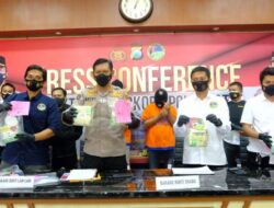 Peredaran Narkoba Seberat 6 Kilo Dibongkar Ditresnarkoba Polda Jatim