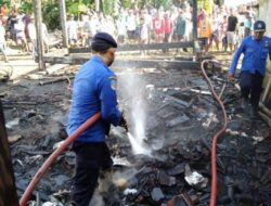 Lupa Mematikan Kompor, Satu Rumah di Jember Terbakar