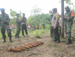 Total Ada 8 Peluru Mortir yang Ditemukan di Desa Ngrukem Ponorogo