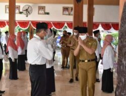 Bupati Arifin Ambil Sumpah dan Lantik 162 PPPK Secara Daring