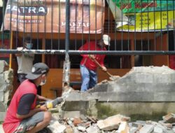 Dianggap Mengganggu, Pagar Pasar Eks Pasar Stasiun di Bongkar Bupati Ponorogo
