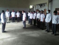 Komitmen Menjaga Kedisiplinan Bersama, KPU Pamekasan Lakukan Apel Pagi