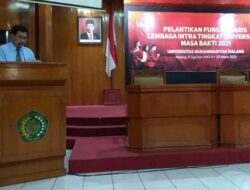 Bentuk Generasi Penerus Bangsa, UMM Gelar Pelantikan Lembaga Intra Kampus