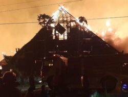 Sebanyak 4 Gudang Pengeringan Tembakau Ludes Terbakar
