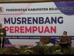 Pemkab Bojonegoro Gelar Musrenbang Khusus Perempuan