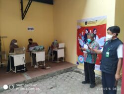 Percepat Penanganan Pandemi, MTs Muhita Adakan Vaksinasi Bagi Siswa