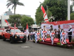 Panglima TNI dan Kapolri Berangkatkan Mobil Masker BNPB di Wilayah Malang Raya