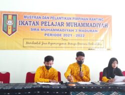Gelar Musyran dan Pelantikan Dalam Sehari, Ini Pesan Kepala SMA Muhammadiyah 3 Maduran